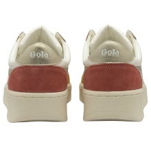 Gola Sneaker Grandslam Quadrant 2024 weiss/gold/gelb Damen